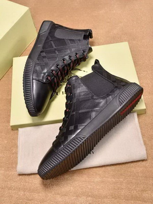 Burberry High-Top Fashion Men Shoes--032